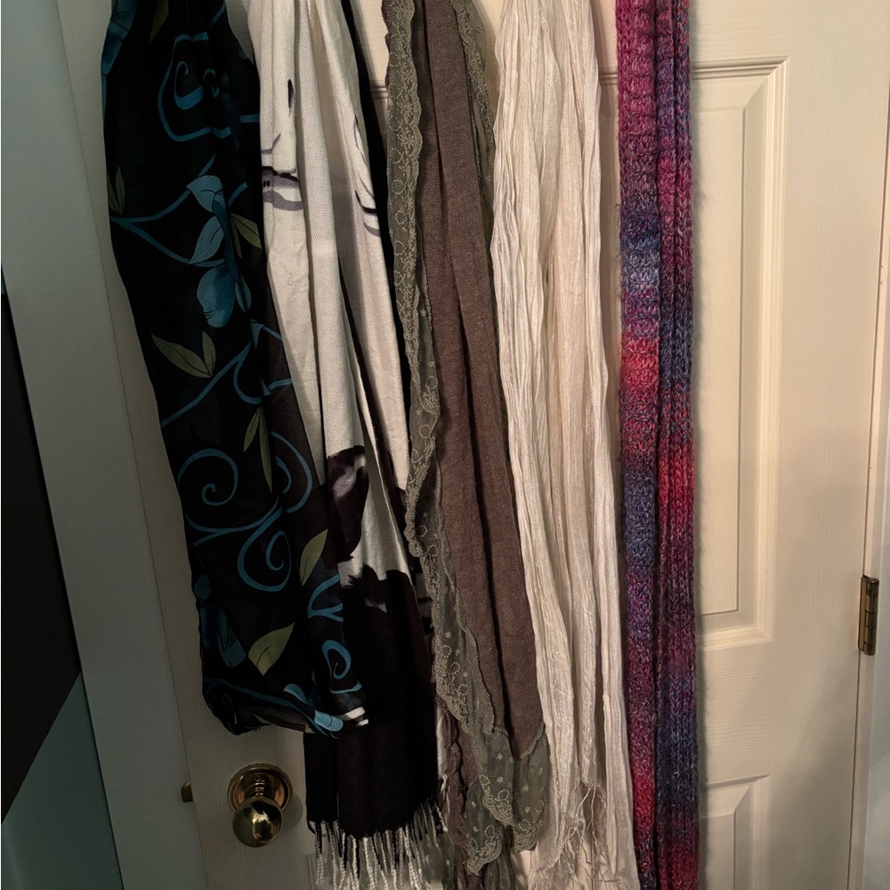 Assorted Multicolor Scarves